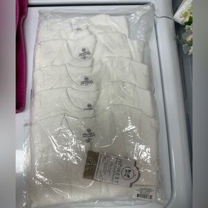 Honest Baby Clothing 5 pack white onesies